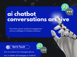 AI chatbot conversation archive