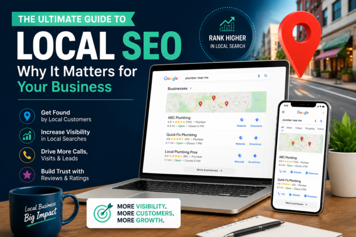 Local SEO Guide for Businesses Local SEO helps businesses improve online visibility and attract nearby customers