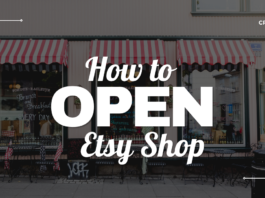 How to open Etsy shop